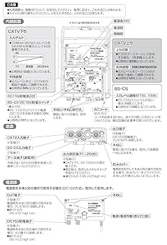★美品ブースター★10BCBW30 Amazon.co.jp: マスプロ電工 4K8K衛星放送対応 CATV・BS・CS