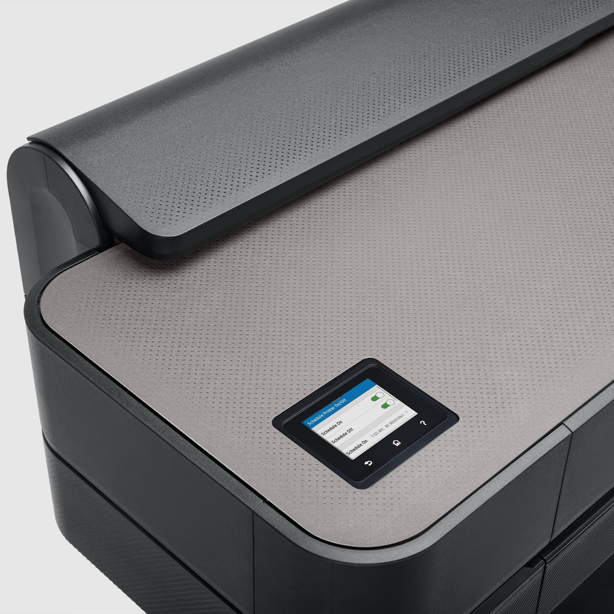 HP DesignJet T250 Stampante per Grandi Formati da 61 cm 5HB06D, Formati supportati da A4 ad A1, velocità 76 Pagine A1 all’Ora, Gigabit Ethernet, USB, Wi-Fi, Garanzia 2 Anni, Edizione 2025, Nero
