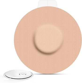 40 Pack Libre 3 Sensor Covers Waterproof, Breathable Adhesive Patches for Libre 3 Plus, with Easy-Peel Tab Pre-Cut Backing, Hypoallergenic & Latex-Free Overpatch for Long Stay Protection, Beige