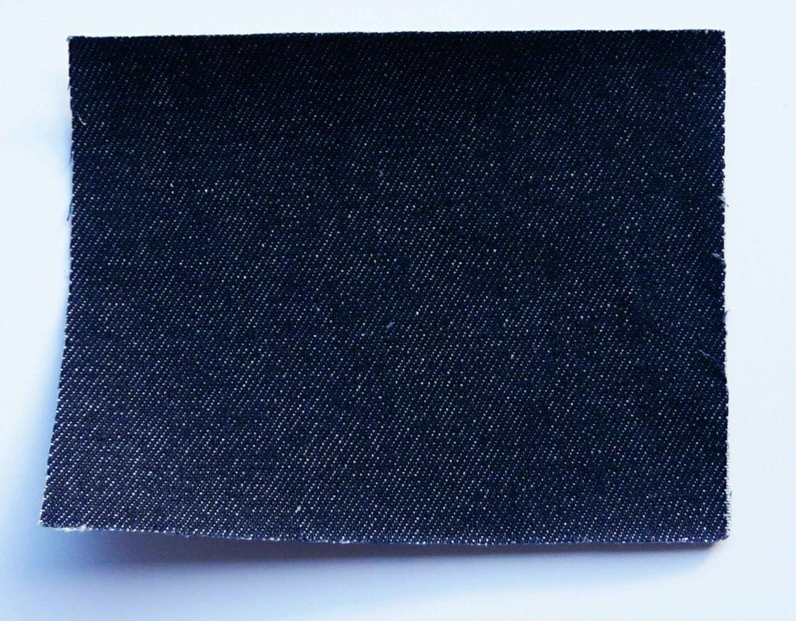 One pair Iron on dark blue denim patches for jeans 10cms x 13cms