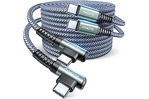 AINOPE Angled USB-C Cable for Fast Charging