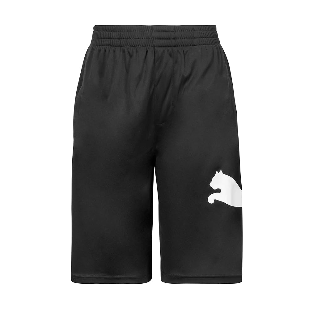 Amazon.com: PUMA Boys' Core Essential Athletic Shorts, Black