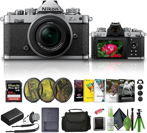 Nikon Zfc Mirrorless Camera with 16-50mm Z Lens Silver (1675)