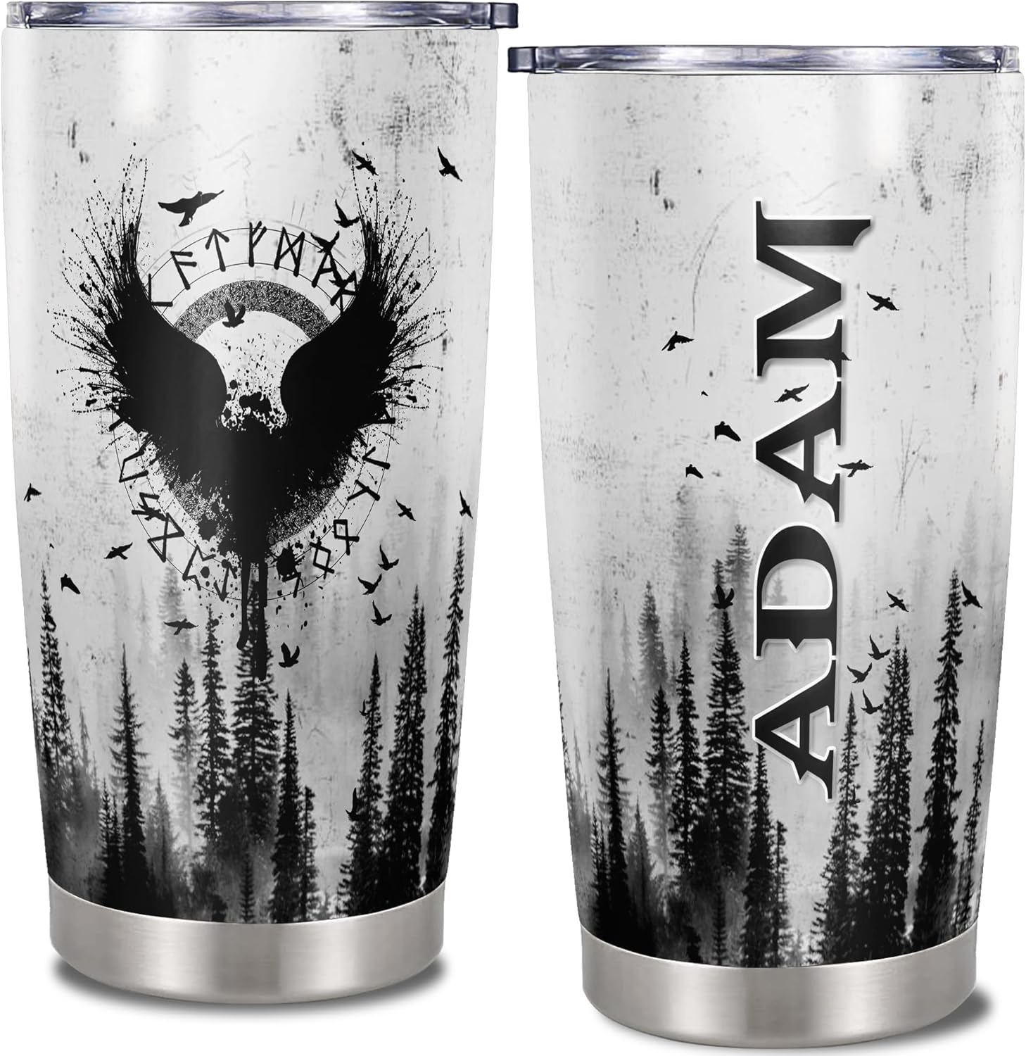 Personalized Viking Tumbler Customized Name Vikings Cups