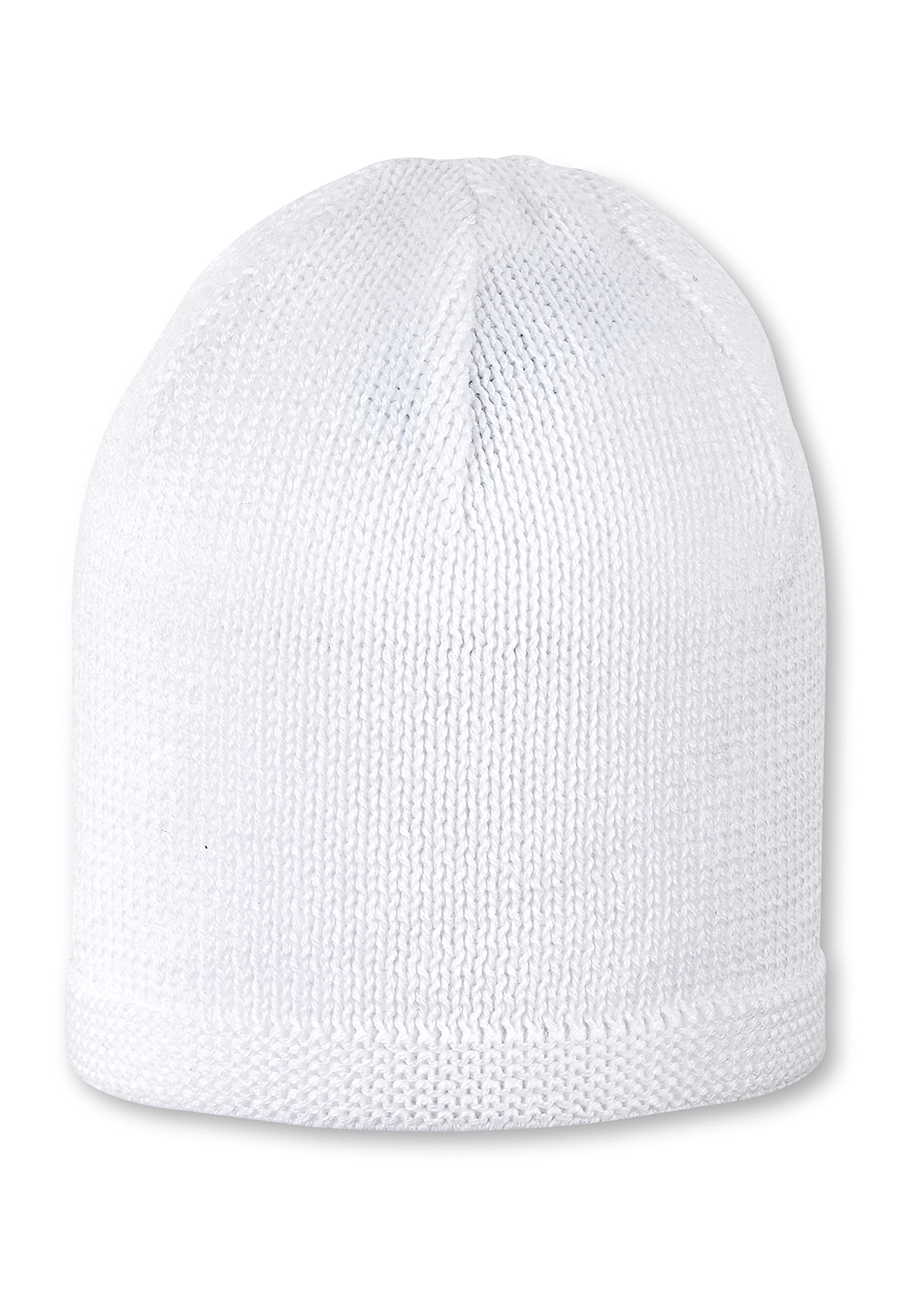 Sterntaler OCS Strickmütze - Klassische Babymütze aus Baumwollgarn (Bio) - Unisex Übergangsmütze ab Geburt - Basic Kopfbedeckung - Beanie Mütze einfarbig