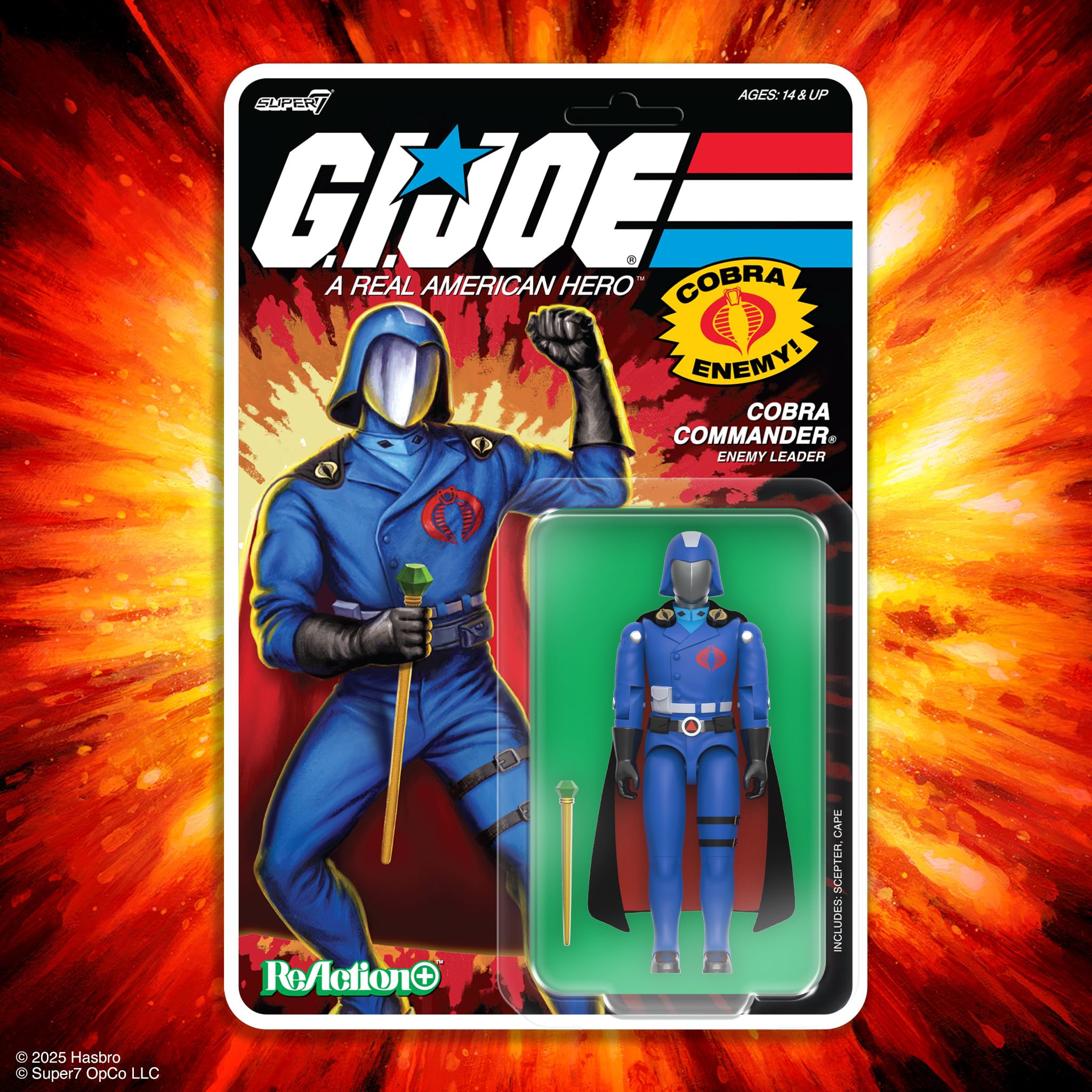 Amazon | Super7 G.I.ジョー リアクション+ ウェーブ06 - コブラ