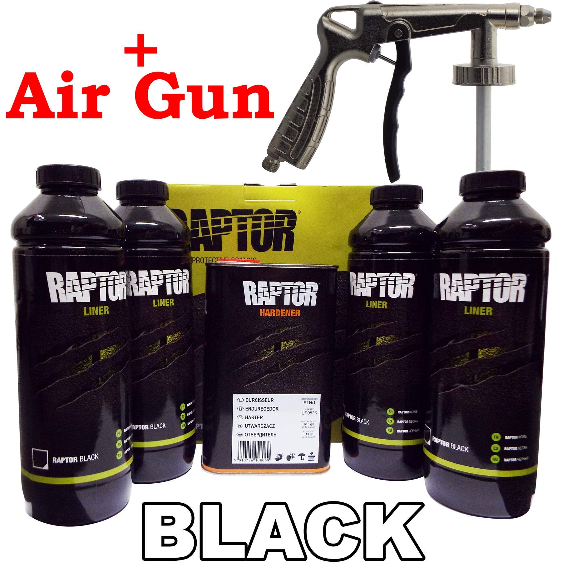 Buy UPOL Raptor Tough Urethene Coating Truck Bed Liner BLACK