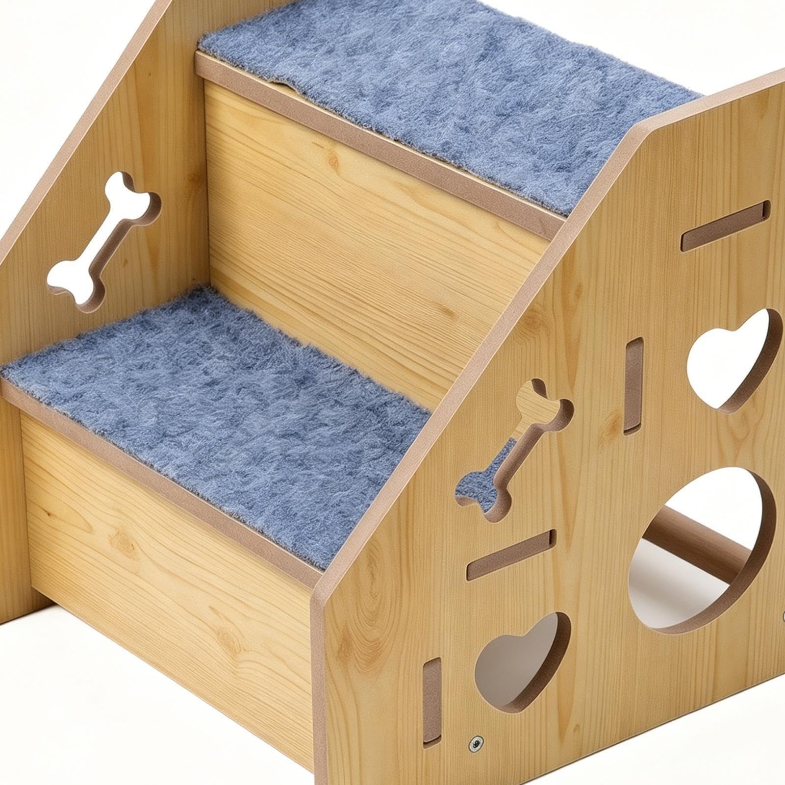 Scale da cani di piccola taglia Scaletta Antiscivolo | rampa per cani per , Divano, Fianco , Viaggio in Auto, Gatto, Cucciolo, Animale Anziano, Arrampicata