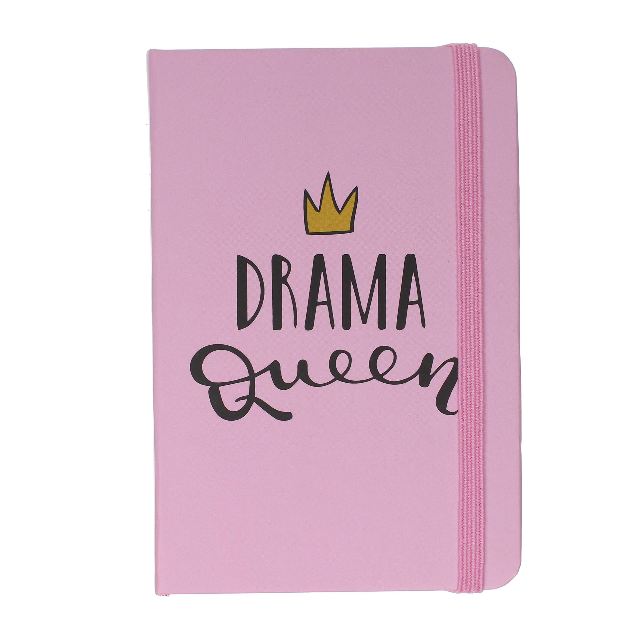 Drama Queen A6 Hardback Ruled Pocket Notebook