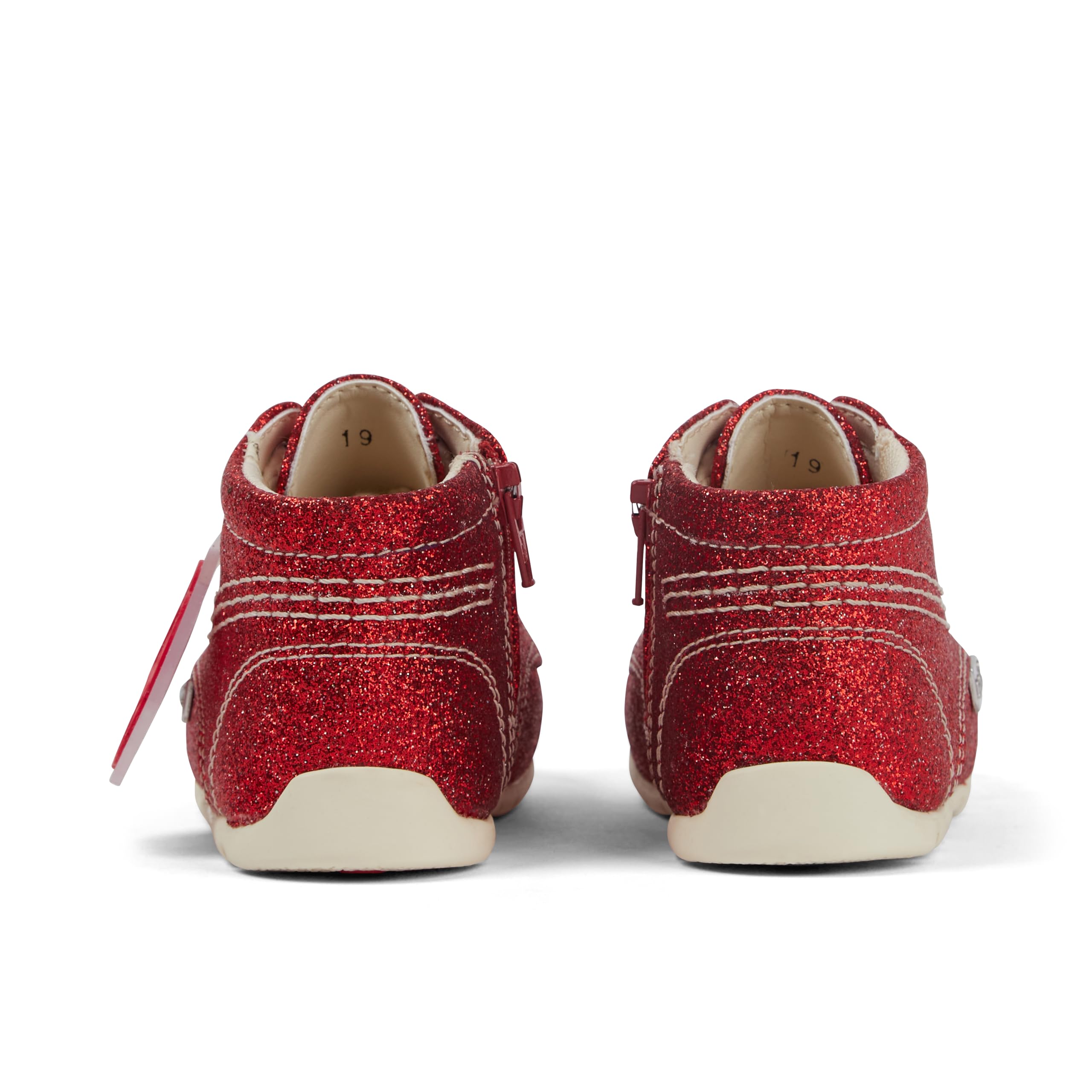 Kickers Kick Hi Baby Glitter Leather, Stivaletto Unisex-Bambini e Ragazzi