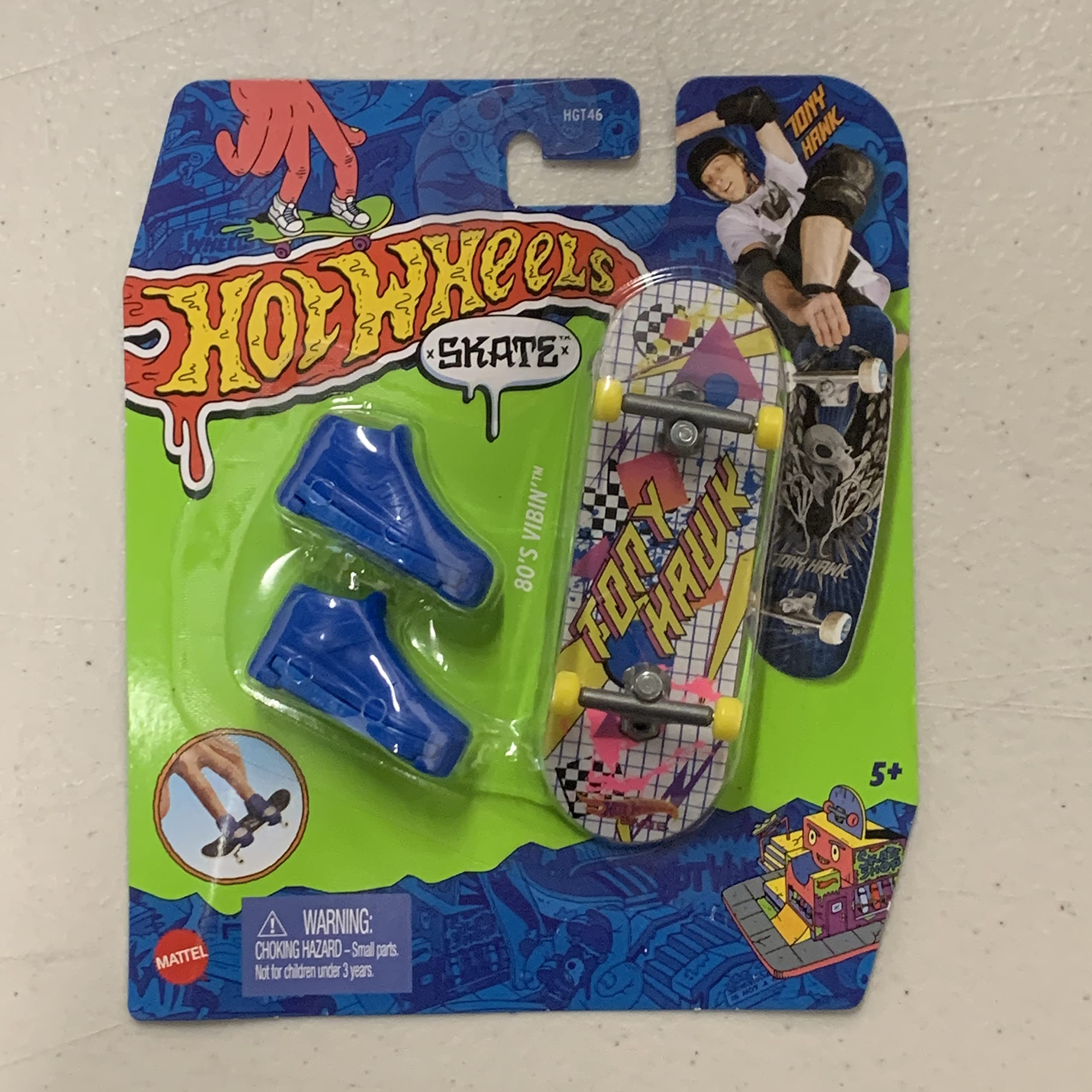 Photo 1 of 2 PACK Hot Wheels Skate 2022 - 80's Vibin' - Tony Hawk Klassik Stylez 3/5