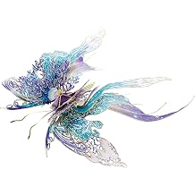 Microworld 3D Metal Puzzle Kits, Wish Butterfly 3D Puzzles for Adults, Home Blessing Metal Model Kits, DIY Brain Teaser Creative Handcraft Gift for Teen Family for Birthday- Friendship