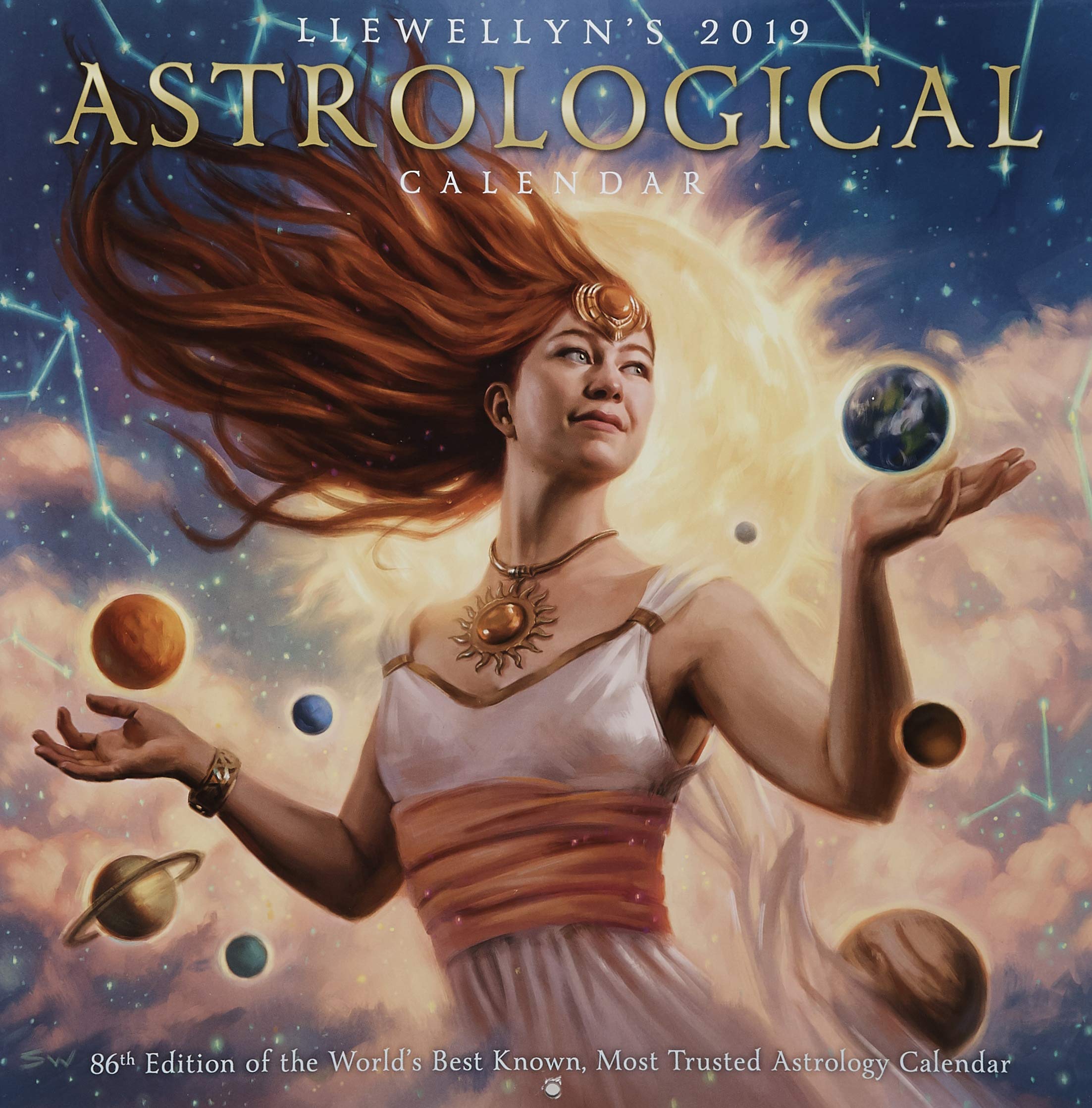 Llewellyn's 2019 Astrological Calendar: 86th Edition of the World's Best Known, Most Trusted Astrology Calendar Calendar – Wall Calendar, July 8, 2018