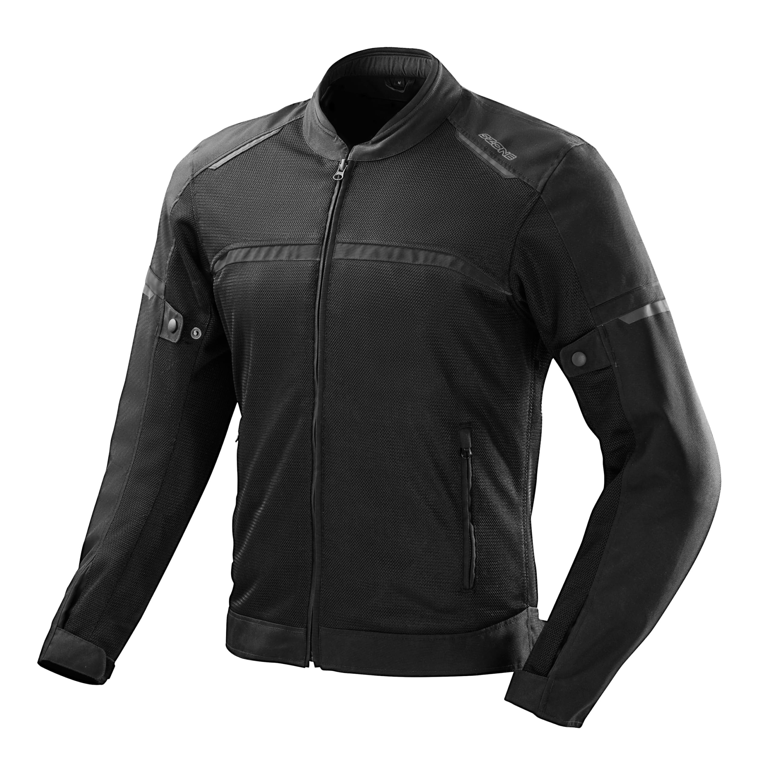 OZONE MOTO Neo Air Motorradjacke Herren | Textil | Ellbogen und Schulterprotektoren Stufe 1 | Rückenprotektortasche (Protektor Unten Kaufen) | Große Mesh Belüftungspaneele | Größen bis 2XL
