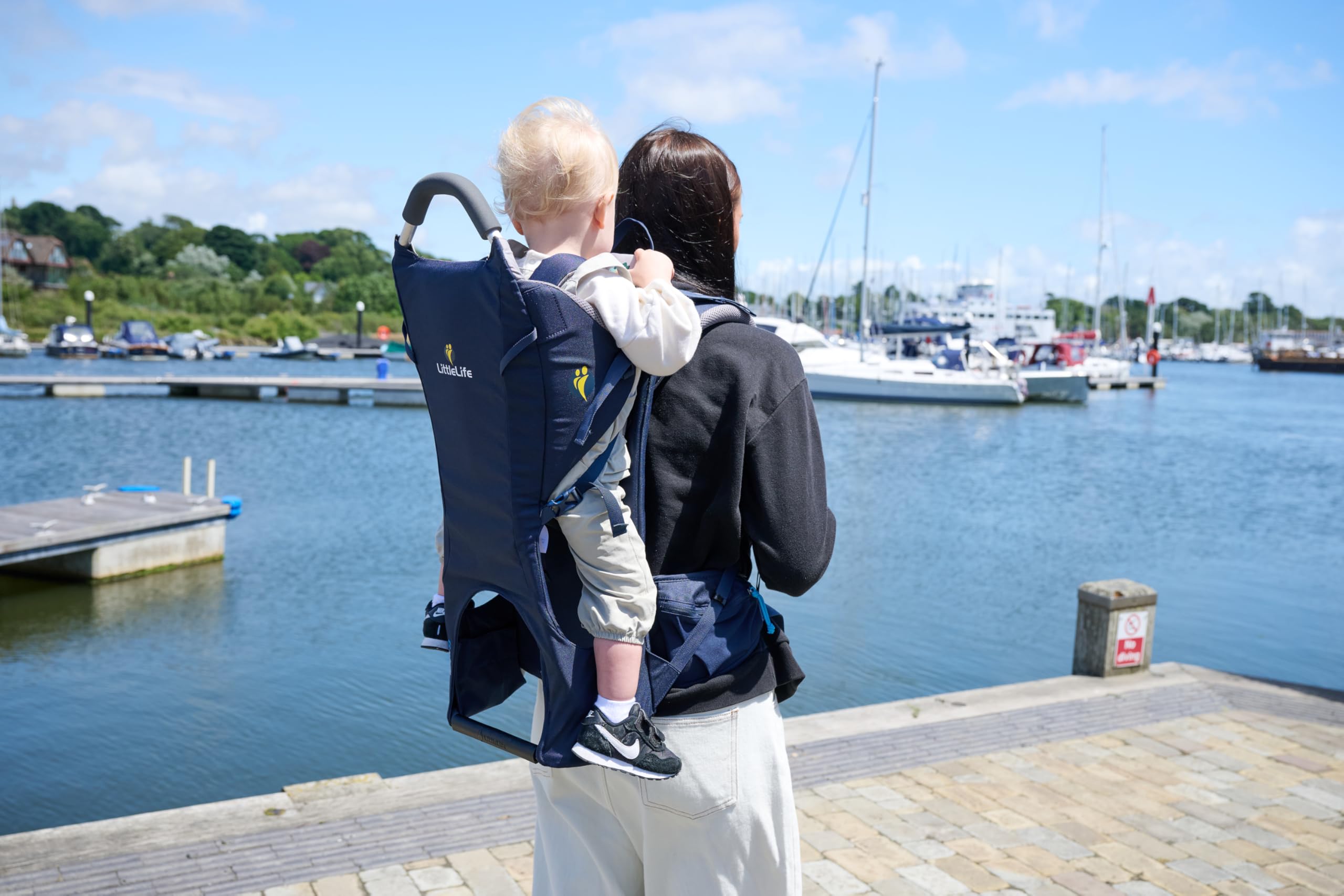 LittleLife Ranger Porte-bébé et enfant, bleu marine, taille unique