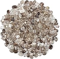 Vista 40 de Chips de cristal de cuarzo de sodalita natural triturado de 1.1 libras, chips de cristales curativos de sodalita a granel, piedras preciosas