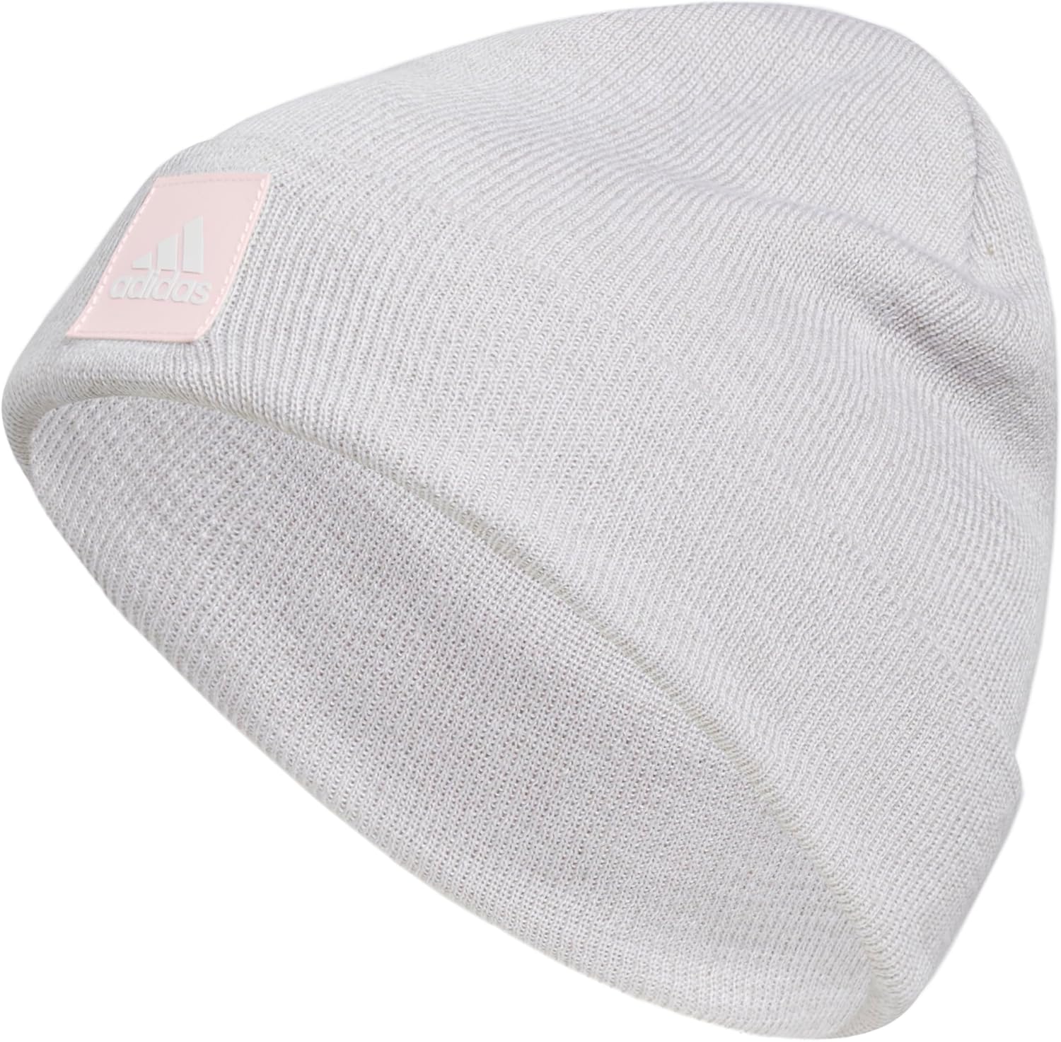 adidas Women's 1x1 Beanie, Standard Fit Cuffed Acrylic Knit Hat/Cap for Winter Discontinued