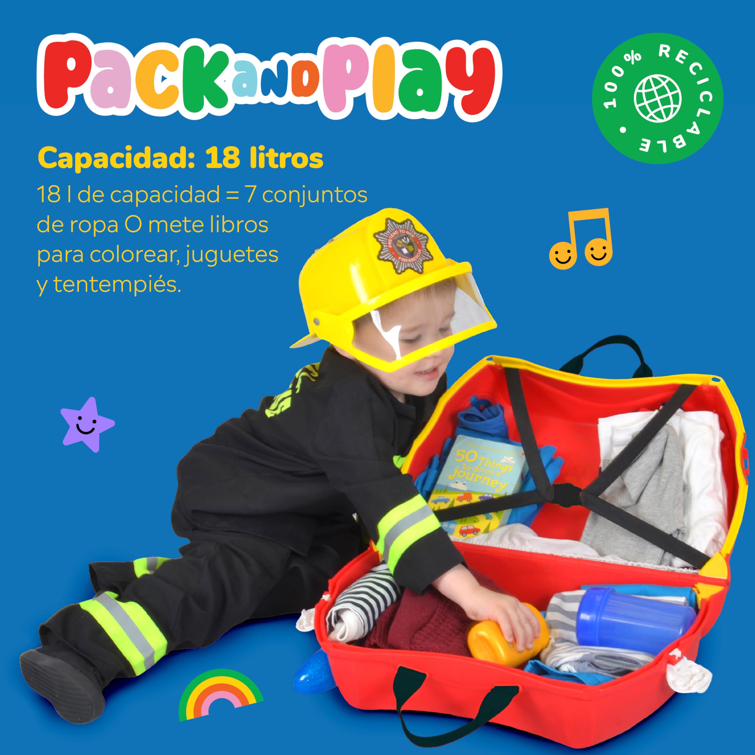 Trunki Maleta Infantil – Maleta Niño – Equipaje Infantil Cabina – Maleta Correpasillos