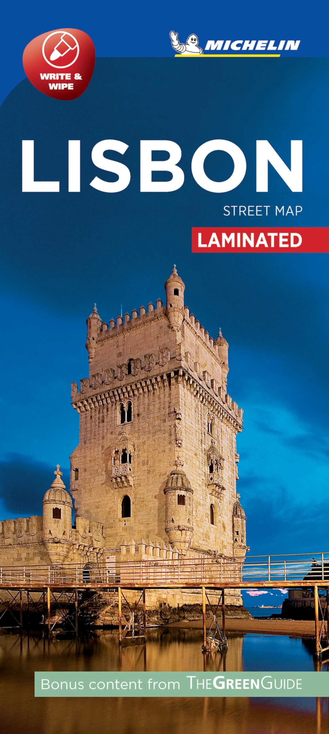 Lisbon - Michelin City Map 9208: Laminated City Plan (Michelin... - Michelin