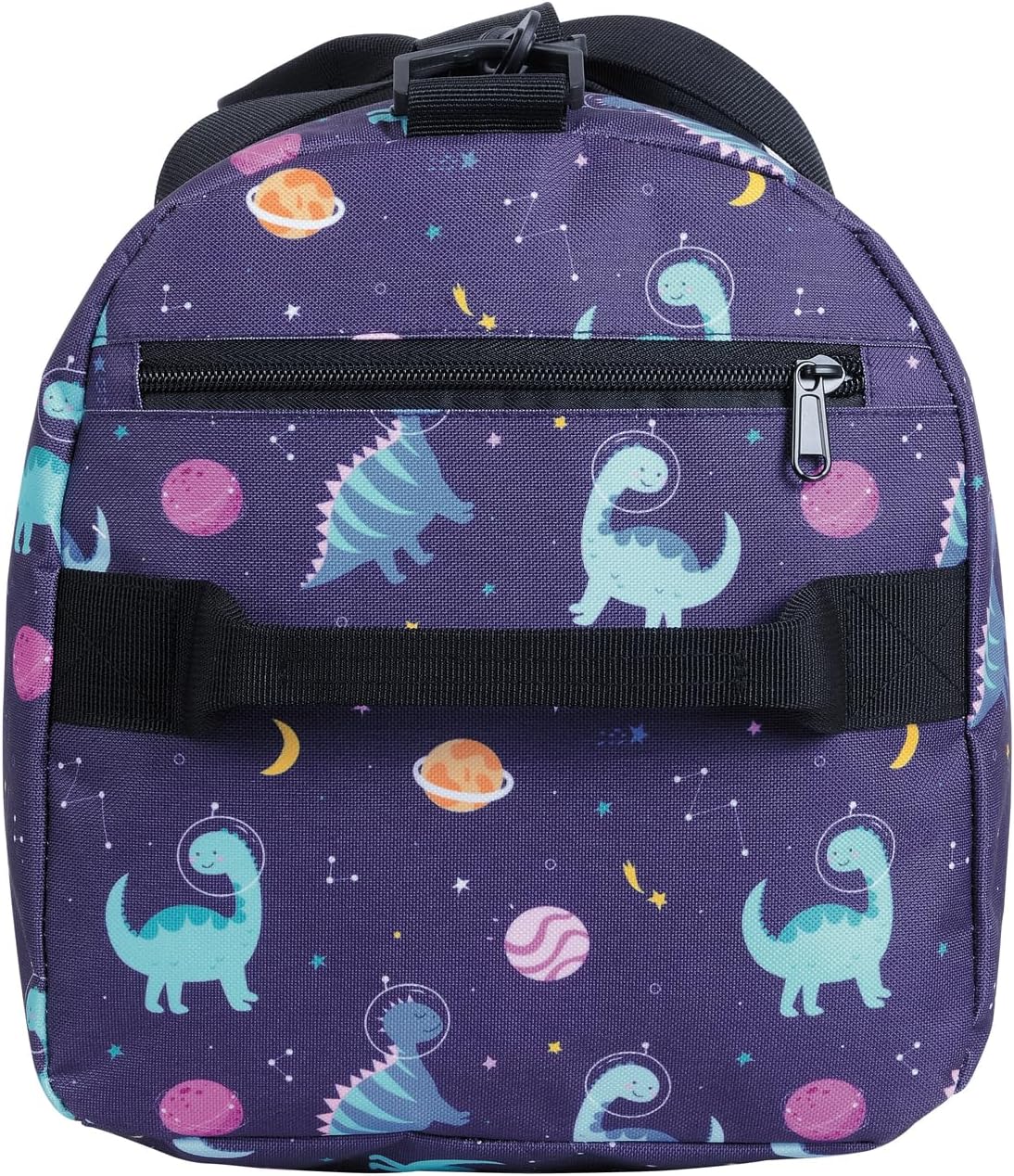 Kids Duffle Bag Overnight Bags for Boys and Girls Weekender Sleepover Carry-On Tote for Traveling Gym Sport Dance (Dinosaur Navy) - Image 6