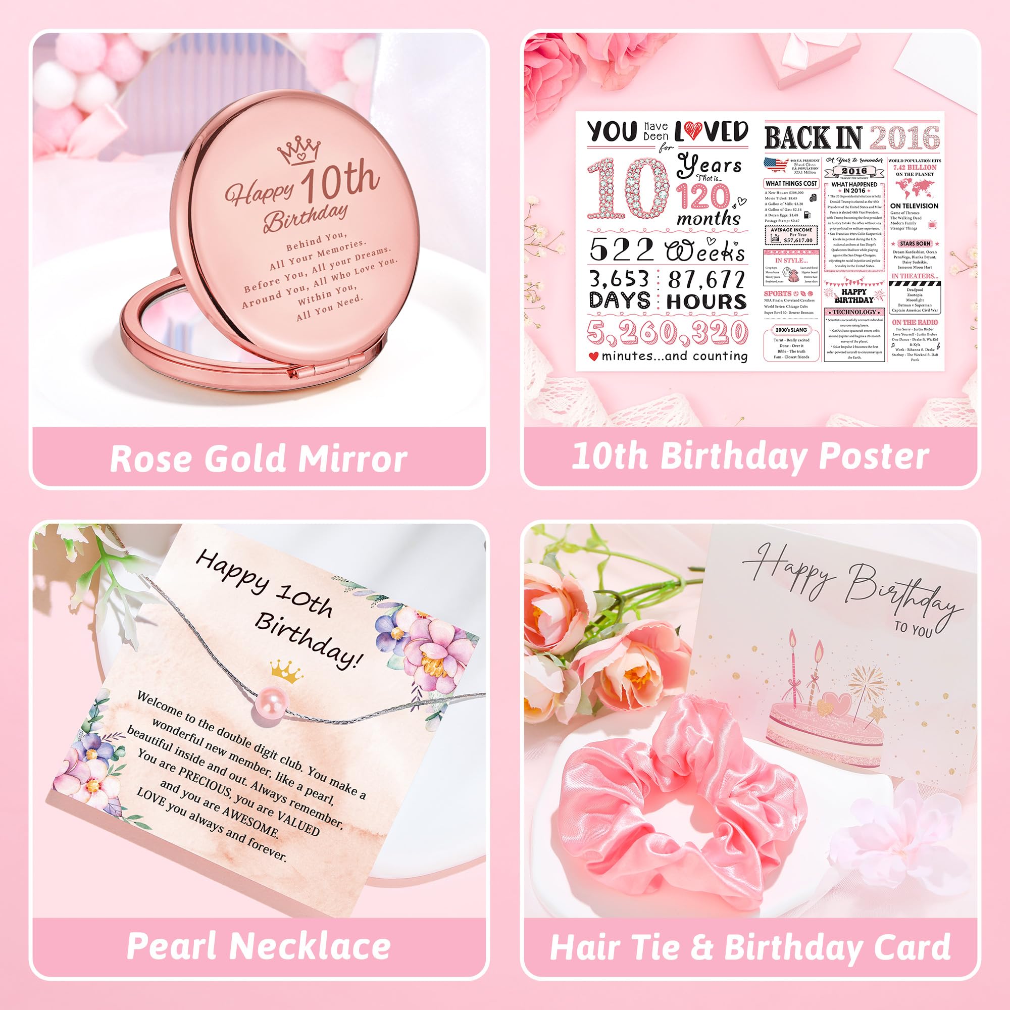 10th Birthday Gift for Girls - Double Digits Celebration -6