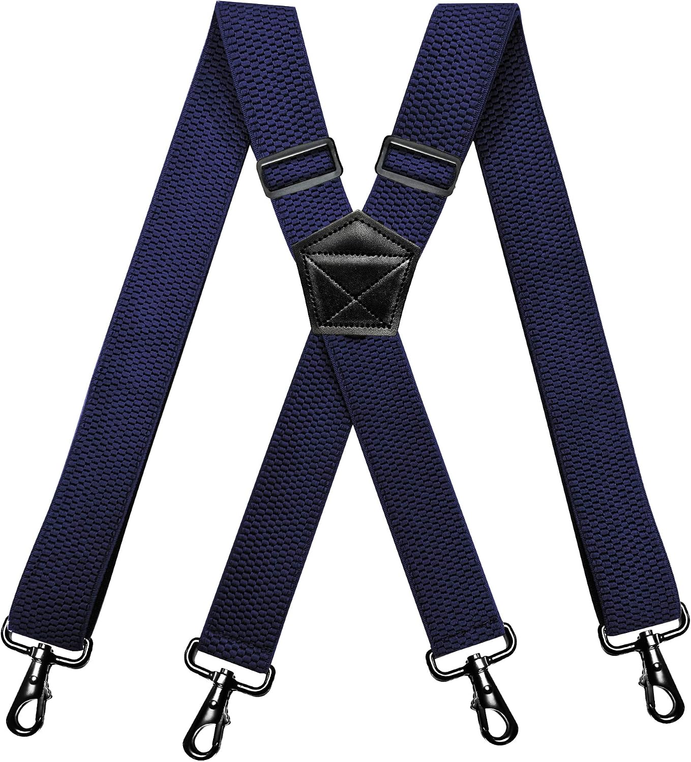 Bretelles Homme RIONA Élastiques - 3.8cm, Clips Métalliques | Multi Couleurs