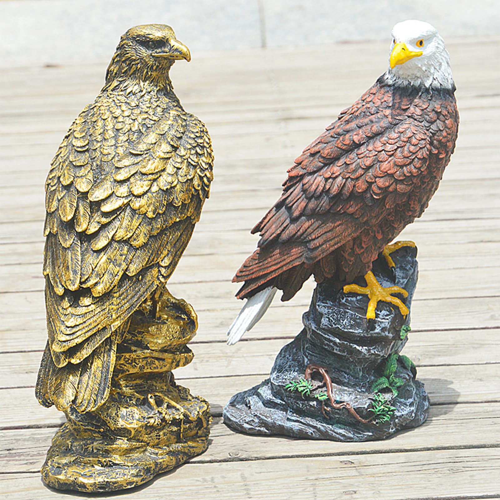 Figurka do zabawy, orzeł bielik, figurka ręcznie malowana, afrykański orzeł morski, figurka do zabawy, ok. 29 cm, figurka zwierzęca, badanie skrzydlatego świata zwierząt i nauka zachowań