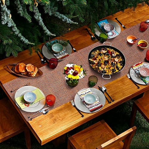 Miniatura 6 de Tapete de mesa de salvamanteles para platos calientes, 12 x 40 pulgadas, resistente al calor, impermeable, decorativo, para granja, cocina,