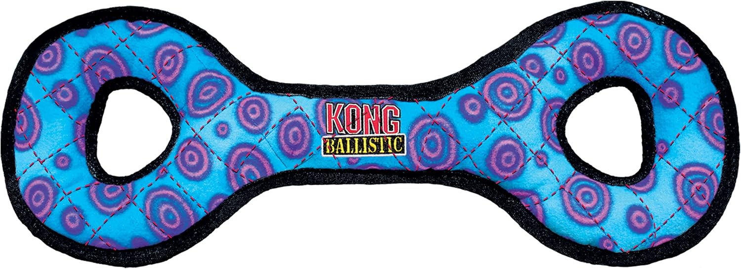 Pet Supplies Pet Chew Toys KONG Ballistic Tug Large (Assorted