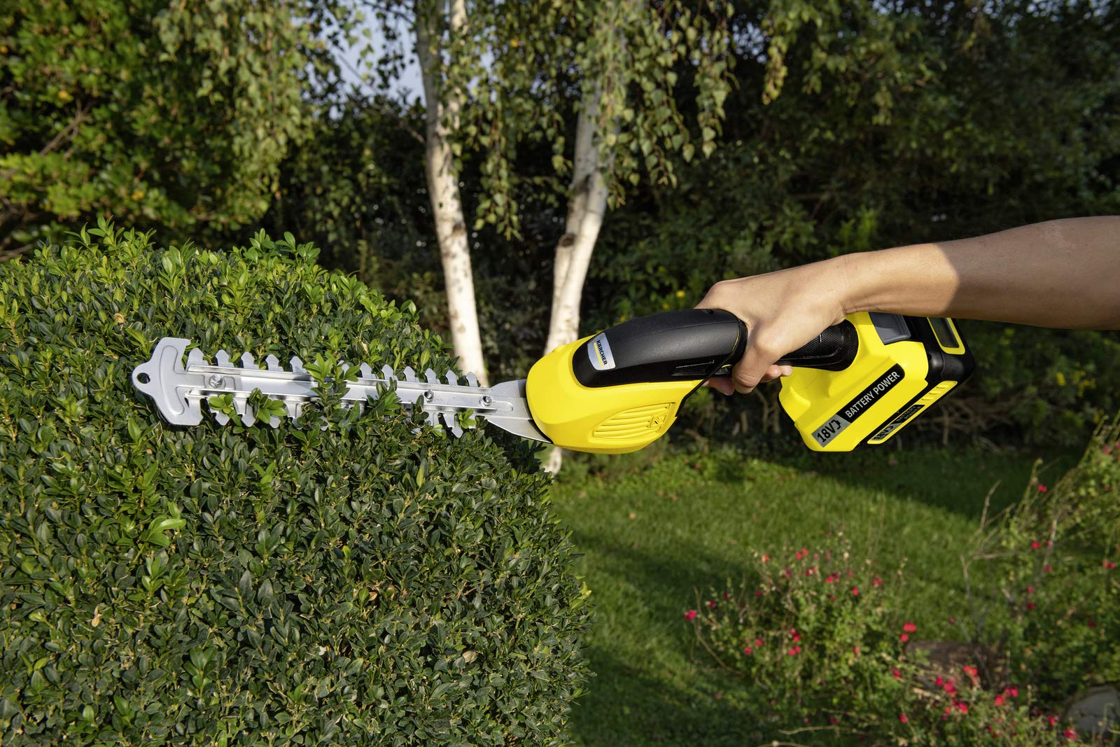 Amazon | ケルヒャー(KARCHER)生垣バリカン GSH 18-20 バッテリー