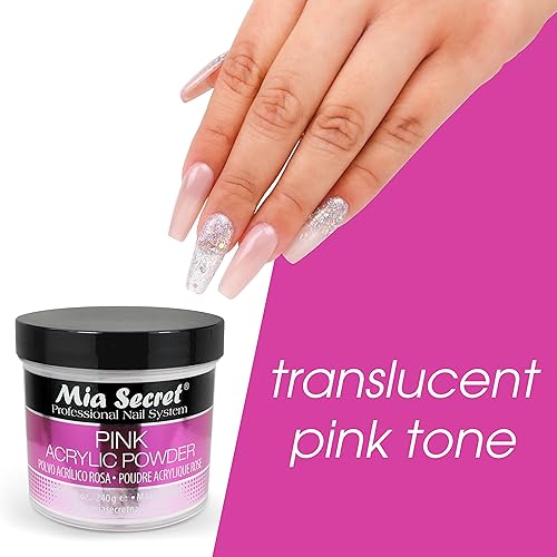 Miniatura 5 de Mia Secret Polvo de uñas acrílico rosa 8oz