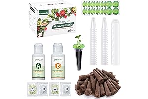 166 Pcs Essential Hydroponics Supplies: The Complete Grow Anything Kit