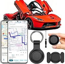 GPS Tracker für Auto, Magnetischer Air Tracker Android & iOS, GPS-Tracker für Fahrzeuge ohne ABO, Globale Abdeckung Magnetischer Tracker Verstecktes Ortungsgerät für Autos/Fahrräder/Motorräder
