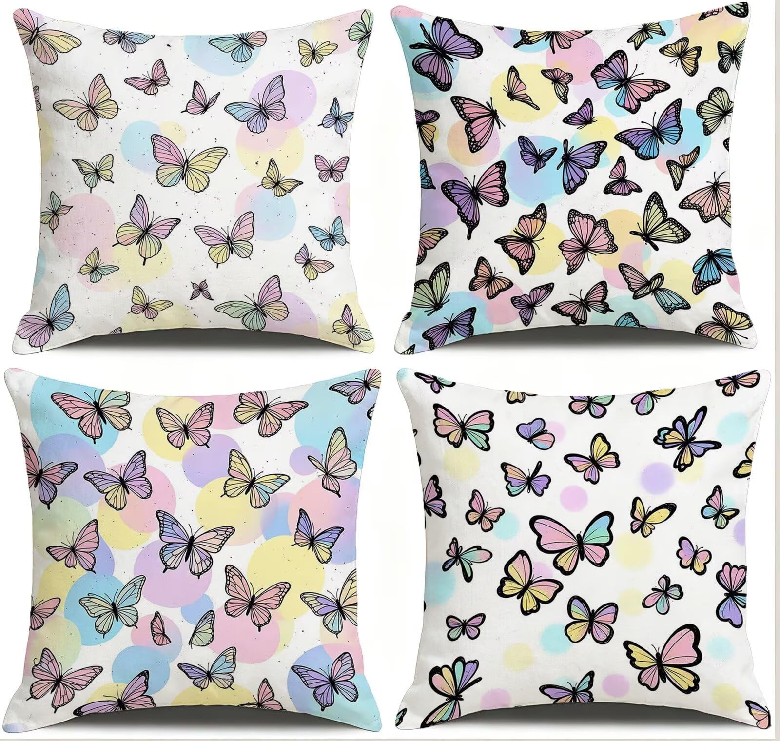 Colorato Federe Cuscini Divano 55x55cm, Cuscini da Esterno, Cod-331