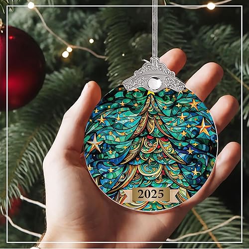 Miniatura 4 de Adorno de Navidad 2025, decoración navideña cristiana, adornos para árbol, adornos de árbol, arte colgante acrílico, adorno de Navidad 2025, adornos