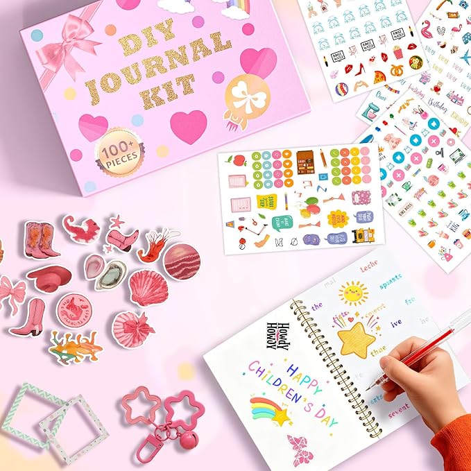Kit de Diario DIY para Niñas 6-14 Años - Set de Scrapbook miniatura 2