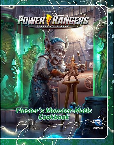 Miniatura 7 de Renegade Game Studios: Power Rangers RPG Finster's Monster-Matic Cookbook Sourcebook - Libro de tapa dura, juego de rol, crea más de 100 amenazas, a