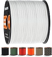 Vista 21 de WEREWOLVES Cuerda de paracaídas de 650 libras, cuerda de paracaídas de 9 hebras, 100 pies, carretes de cuerda de paracaídas de 200 pies, cuerda