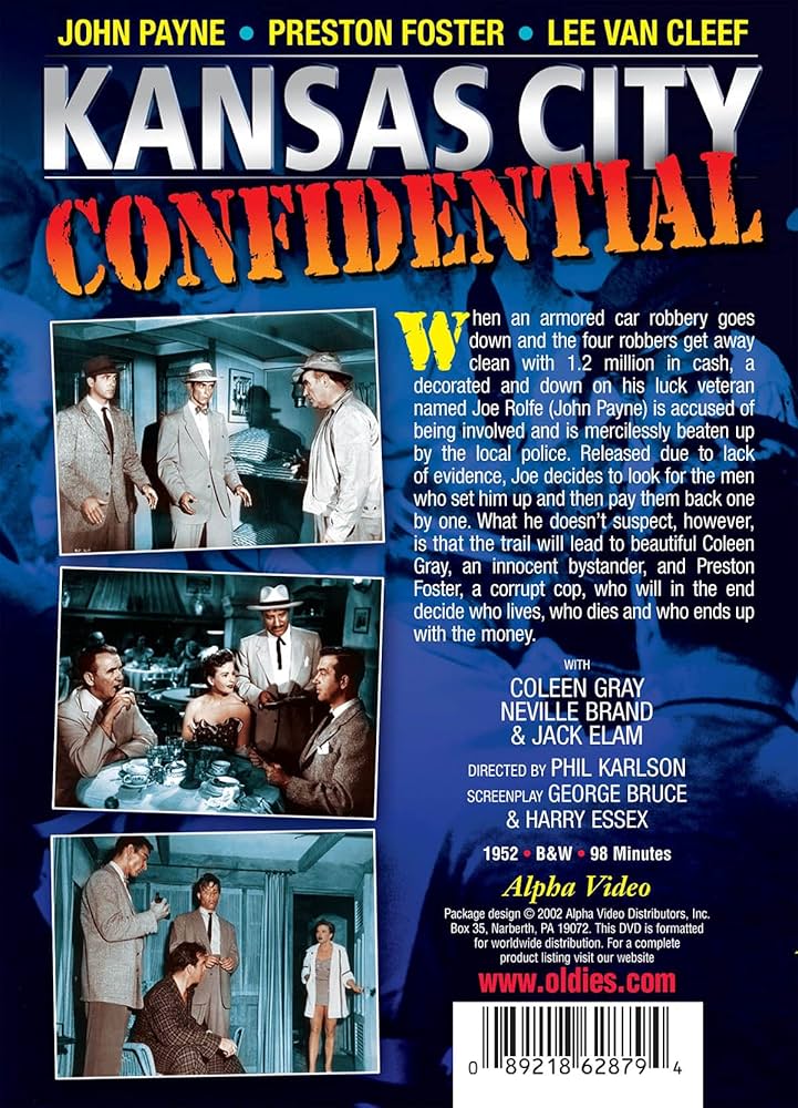 その他 KANSAS CITY CONFIDENTIAL [Blu-ray] Import Kansas City Confidential Blu-ray (Blu-ray + DVD)