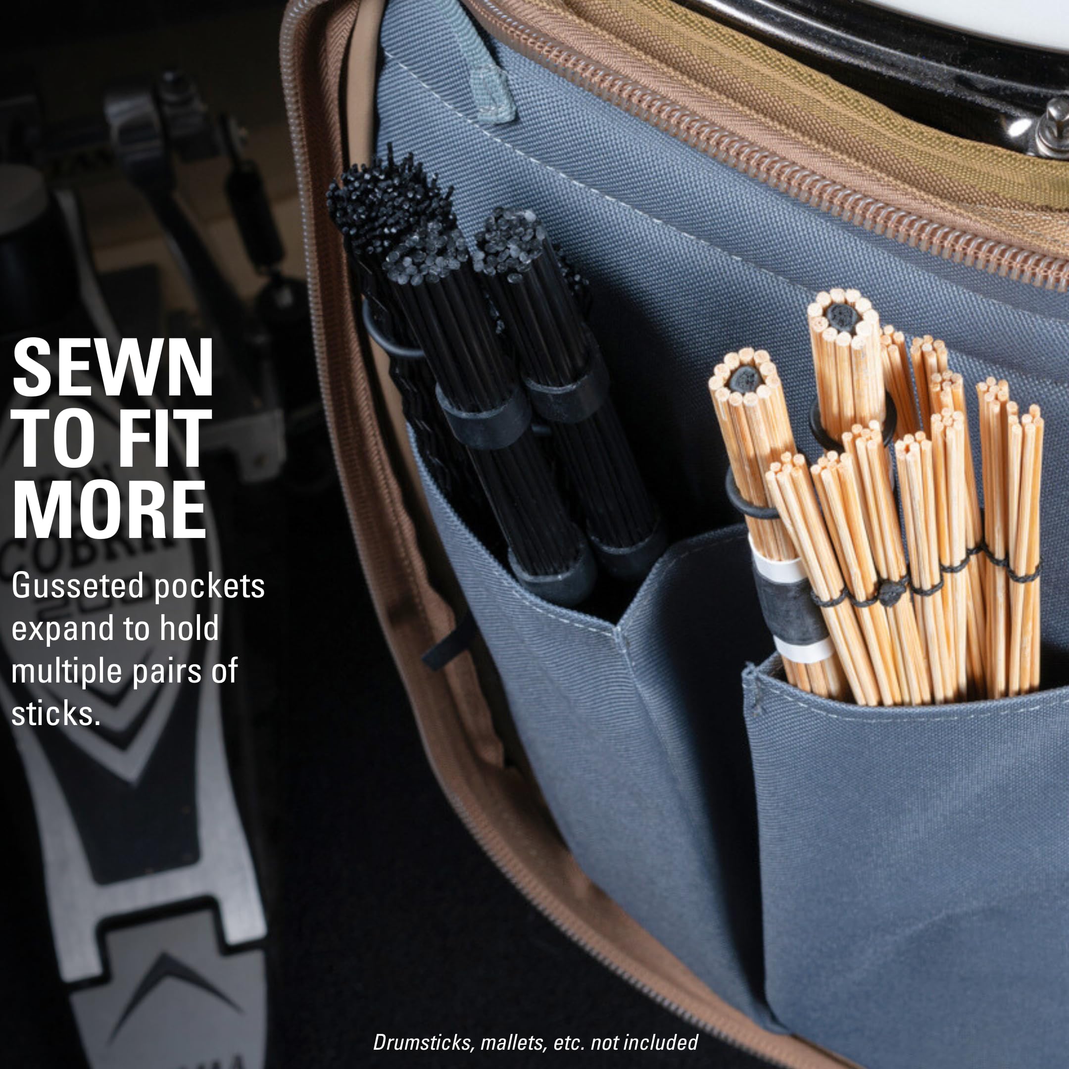 MEINL Cymbals Pro Stick Bag - Coyote Brown