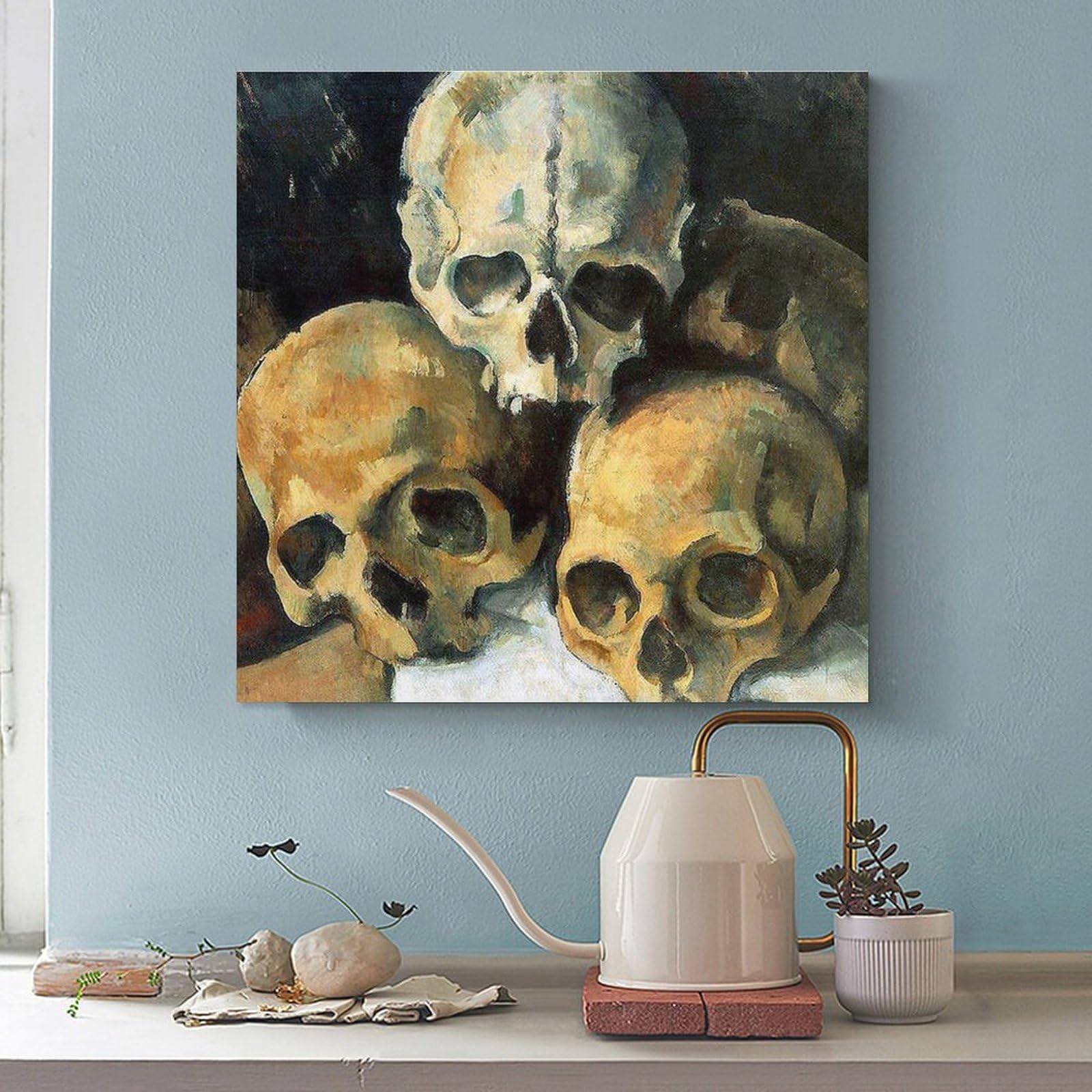 Amazon.co.jp: Paul Cézanneポール・セザンヌ《積み重ねた骸骨