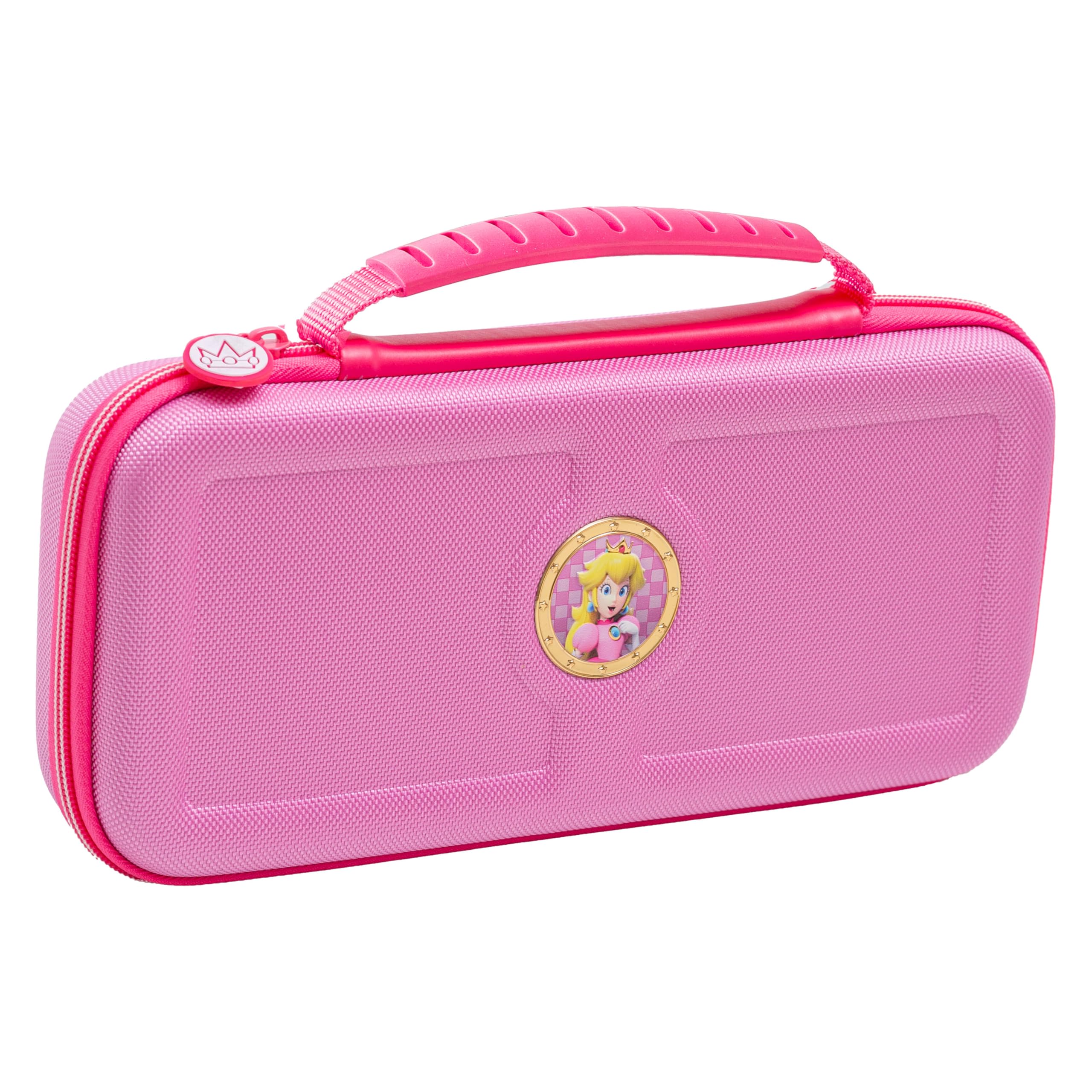 R.D.S. INDUSTRIES, INC. - Game Traveler licencjonowana luksusowa walizka podróżna do Nintendo Switch, Nintendo Switch 2, OLED, Princess Peach (PP12)