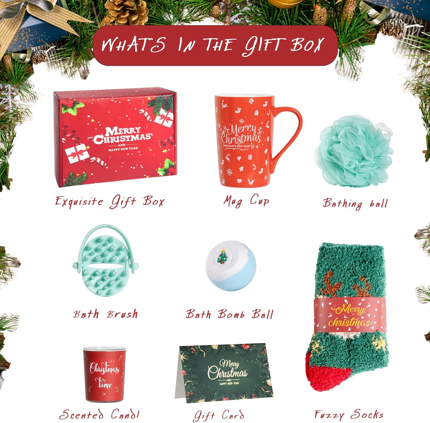 Christmas Gifts for Women Unique Holiday Gift Basket for Her, for Mom, Wife, Girlfriend, Sister, Coworkers, Boss, Teacher, Nurse, Xmas Tumbler Gifts Basket for Women Who Have Everything - Image 2