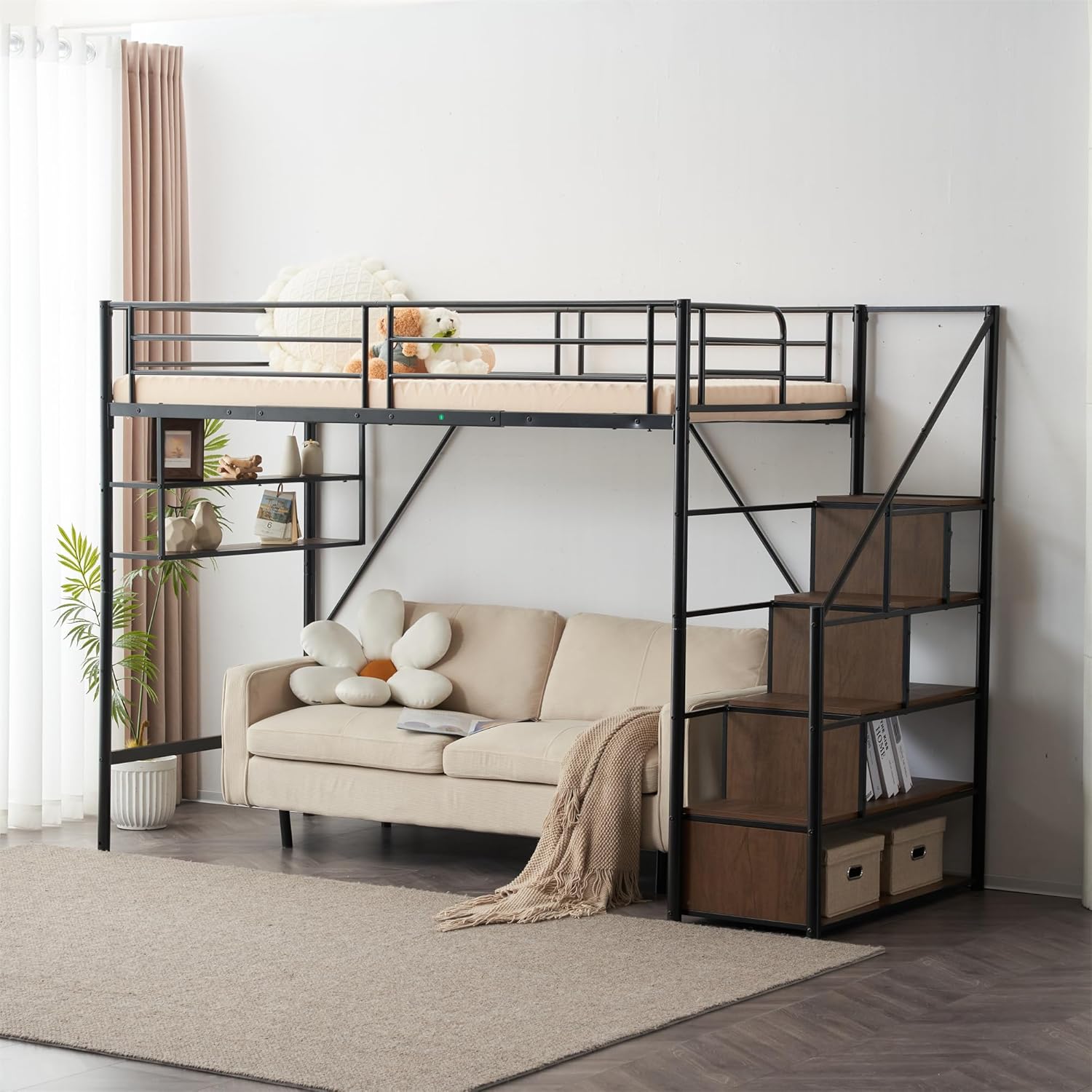 ベッドセット ダブル フレーム シモンズ マットレス アイリスオーヤマ