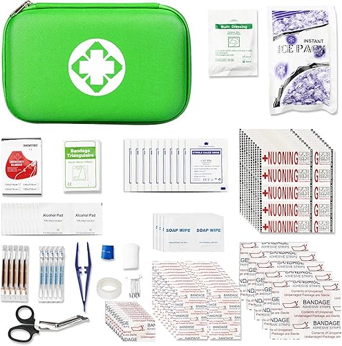 Miniatura 2 de 275 kits de primeros auxilios de viaje para artículos de preparación para emergencias de automóvil, kit esencial para accidentes urgentes, equipo de