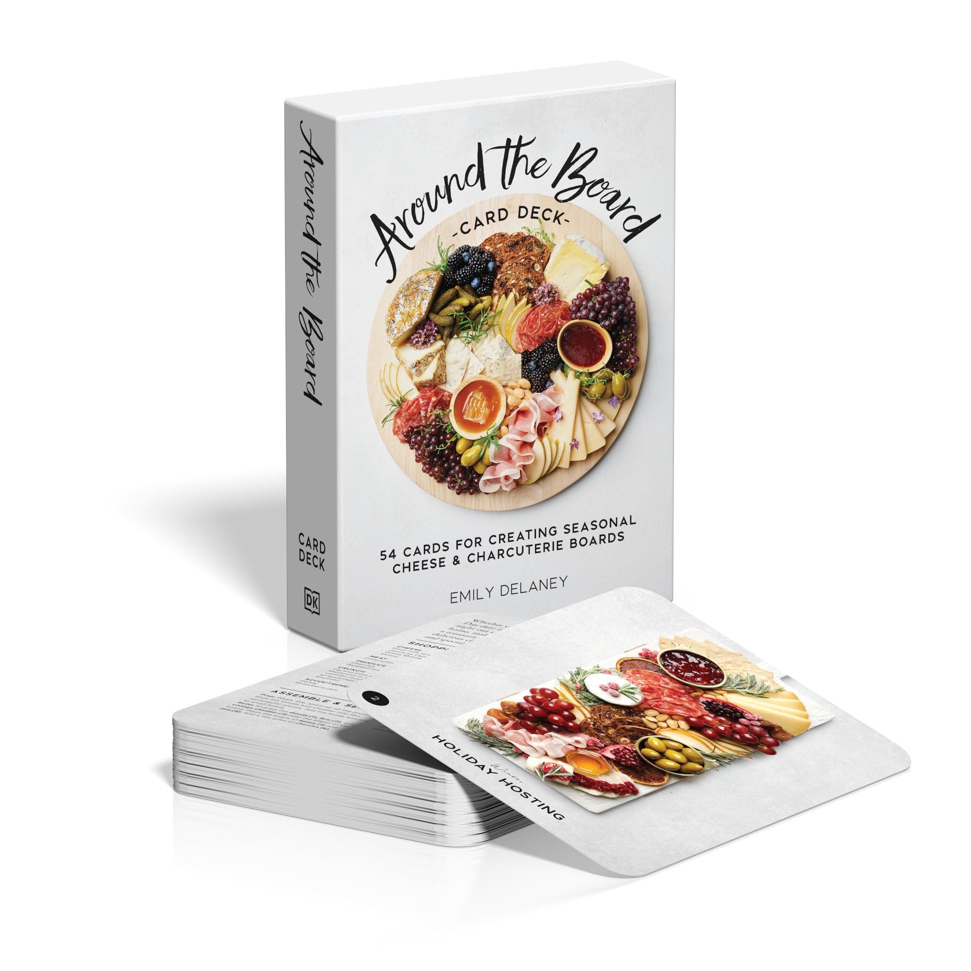 Around the Board Card Deck: 54 Cards for Creating Seasonal Cheese & Charcuterie Boards
