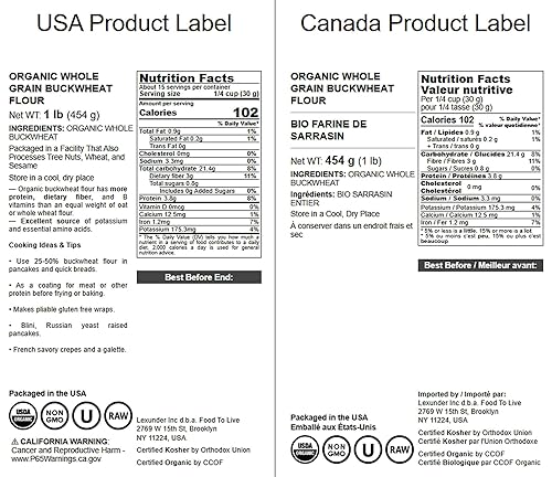 Miniatura 3 de Trigo sarraceno Food to Live orgánico