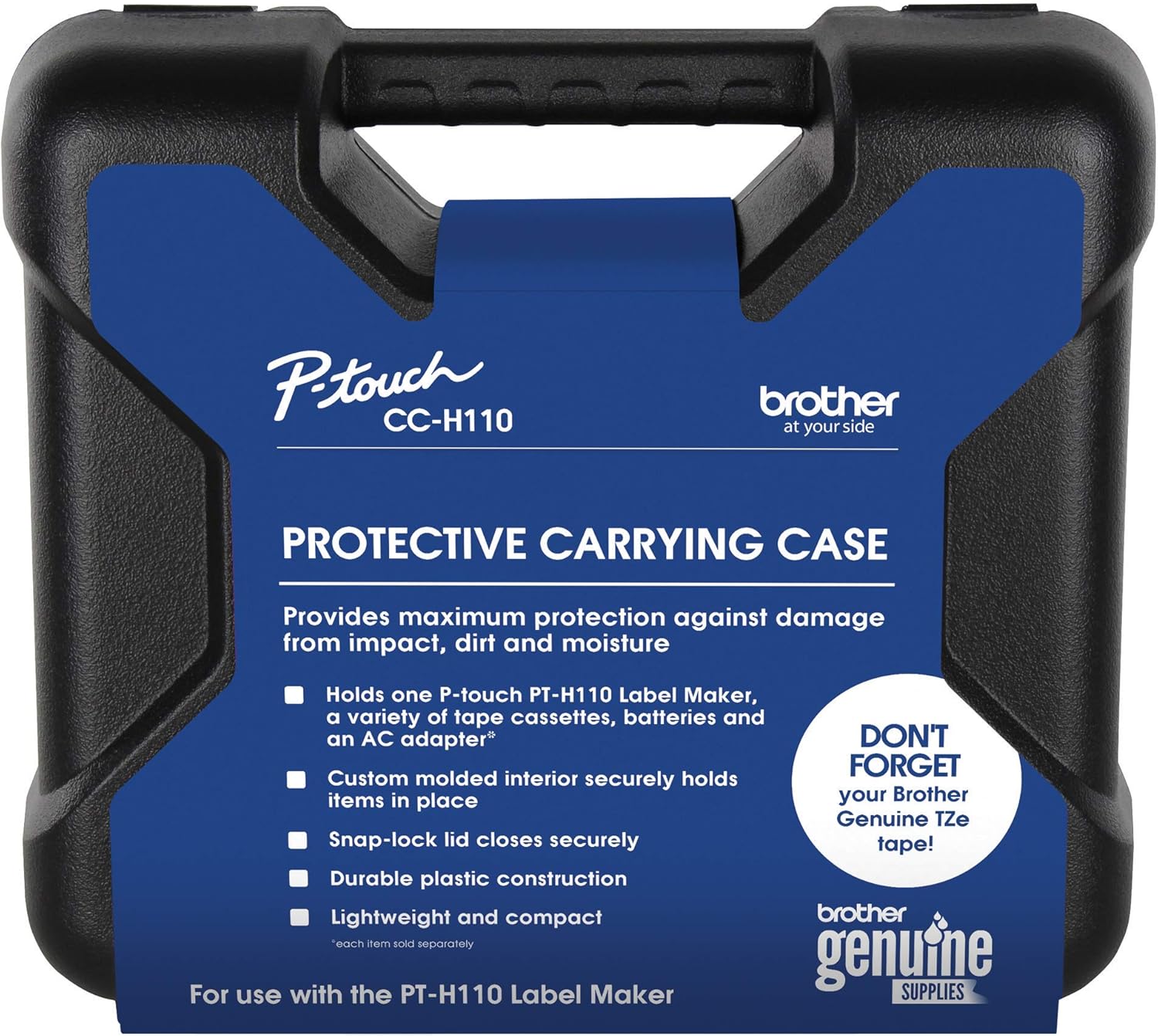Brother Printer Carrying Case CCH110, Black (CCH110)