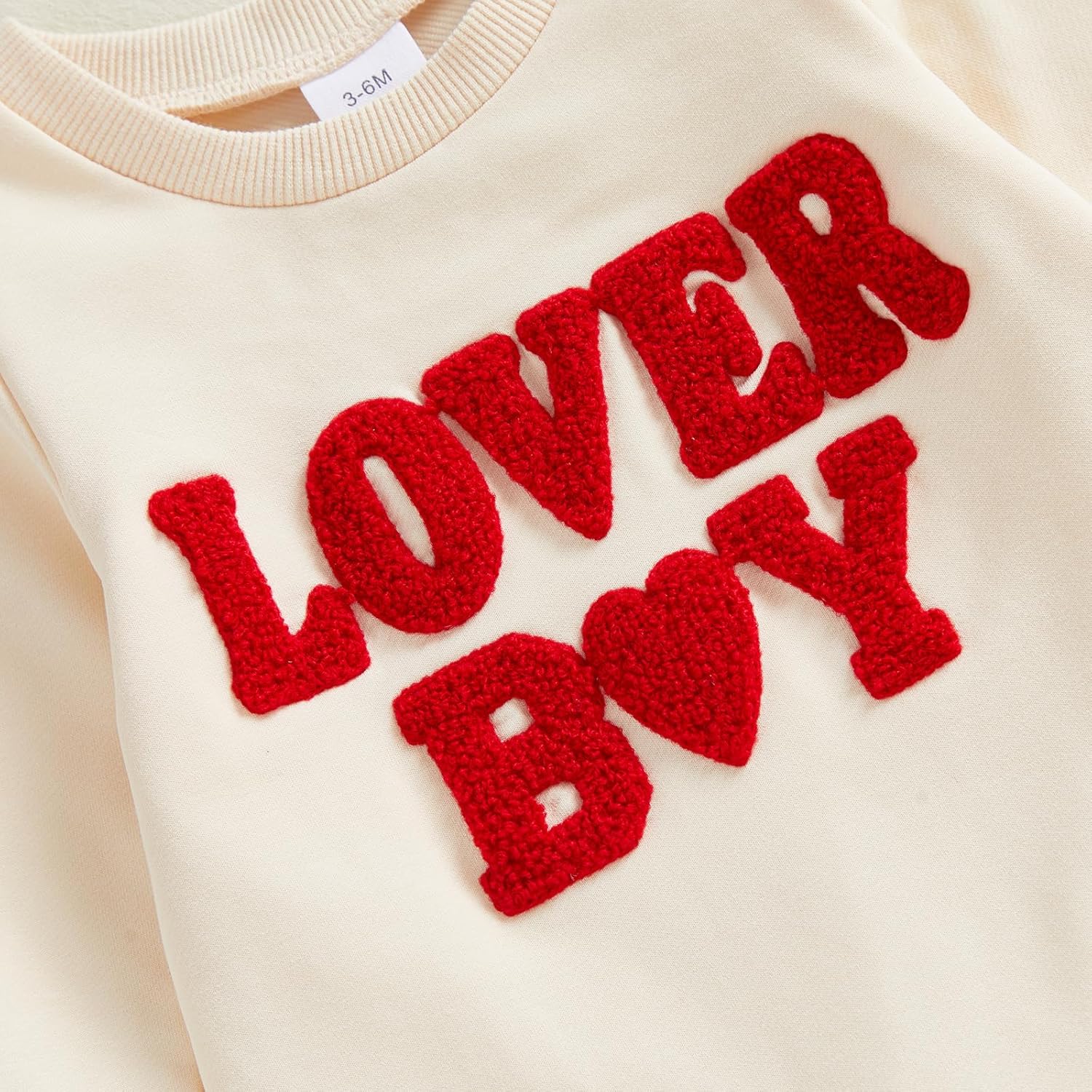 Baby Boy Valentines Outfit Newborn Long Sleeve Onesie Letter Print One Piece Jumpsuit Romper Cute Spring Clothes - Image 7