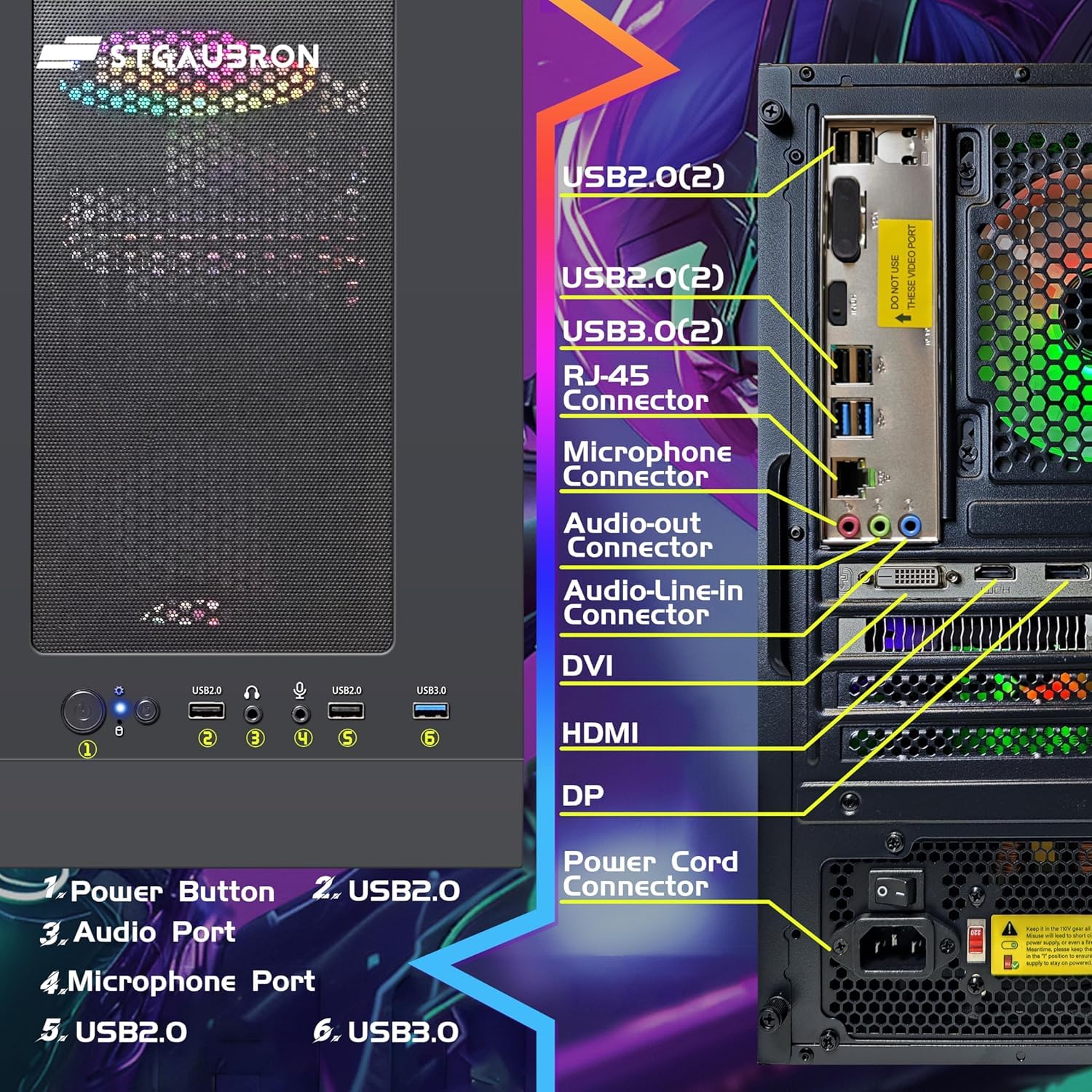 Amazon.com: STGAubron Gaming PC Computer Desktop, Intel Core i5 up